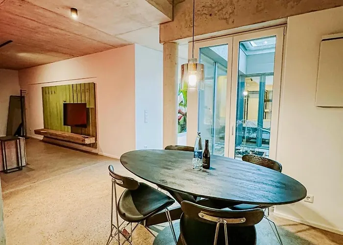 Maeaekuh I Loft I Wohnen Am Flosshafen Appartement *